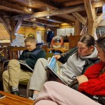 Heimsókn frá Erasmus + nemendum